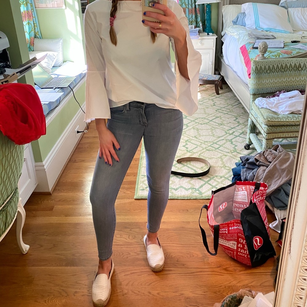 J Brand gray skinny jeans